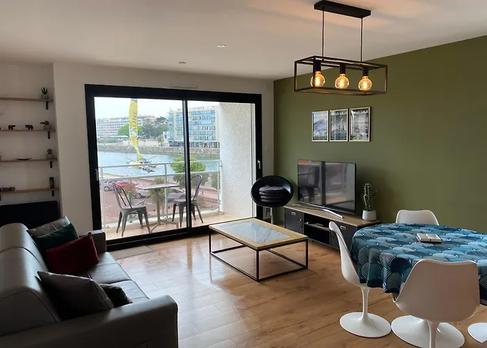 Διαμέρισμα Vue Panoramique Mer Et Chenal Meme De La Chambre Ascenseur 50M2 Situation Ideale En Option Garage Ferme Prive Les Sables-dʼOlonne
